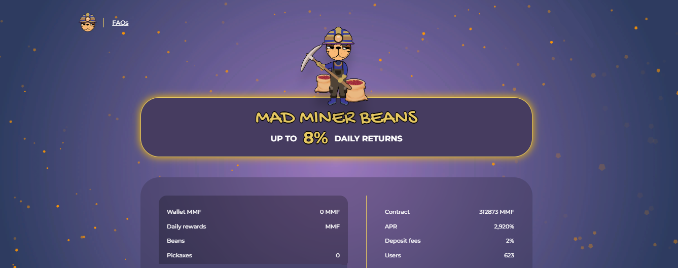 MadMinerBeans - dapp.expert