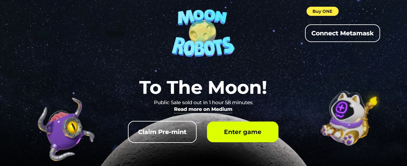 Moon Robots  - dapp.expert