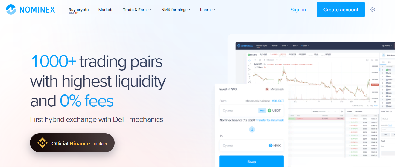 Nominex / Nomiswap (NMX) - dapp.expert