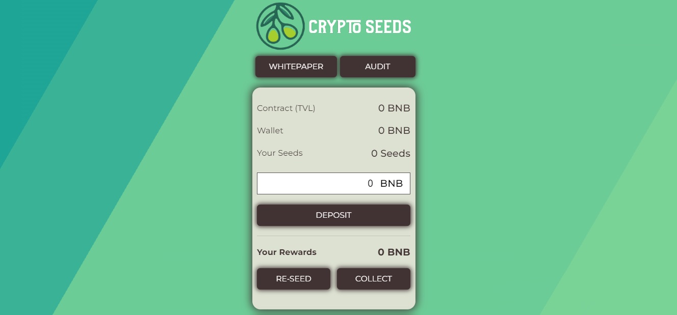 CryptoSeeds Finance - dapp.expert