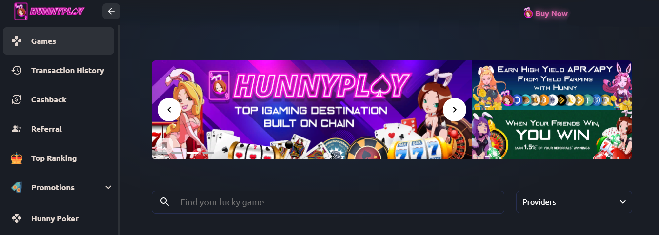 HunnyPlay Polygon - dapp.expert