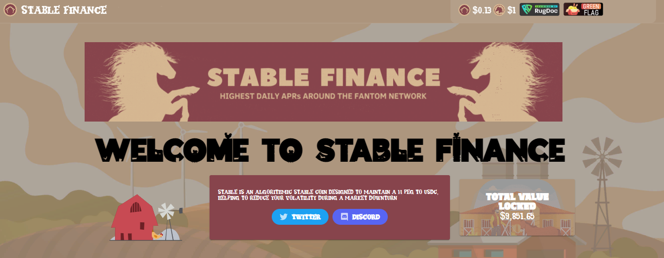 Stable Finance - dapp.expert