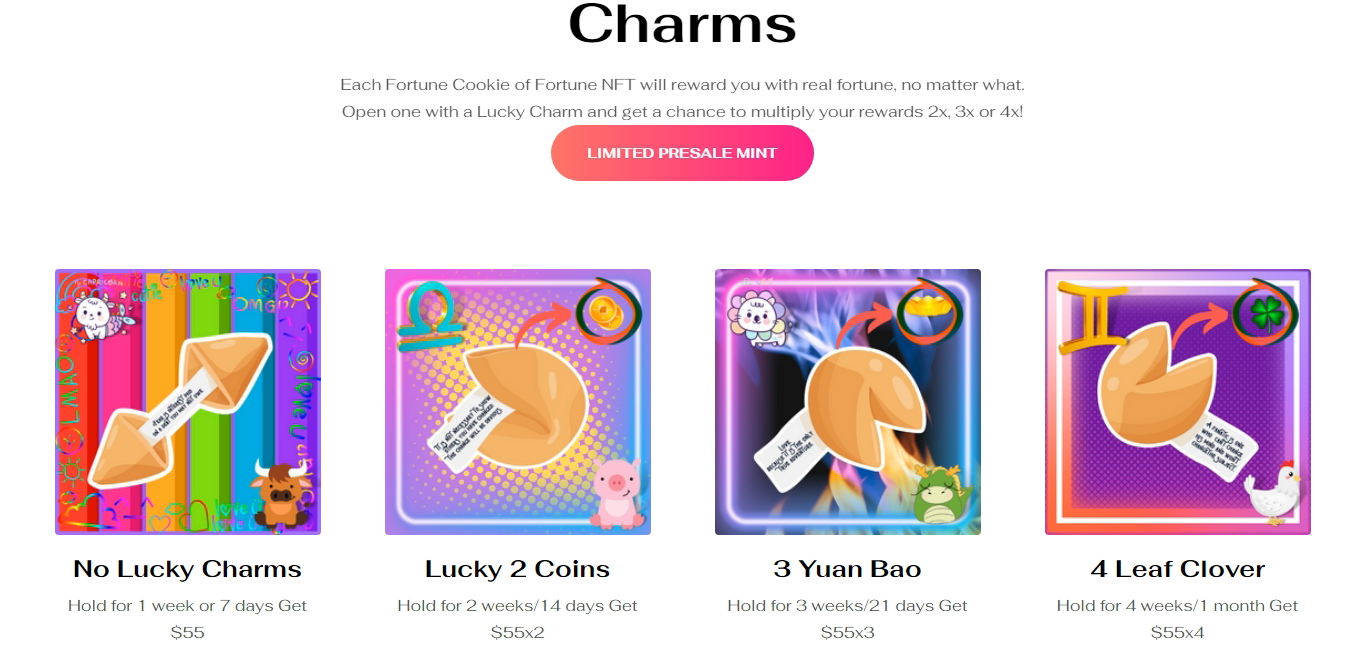 Fortune Cookies Of Fortune NFTs проект 