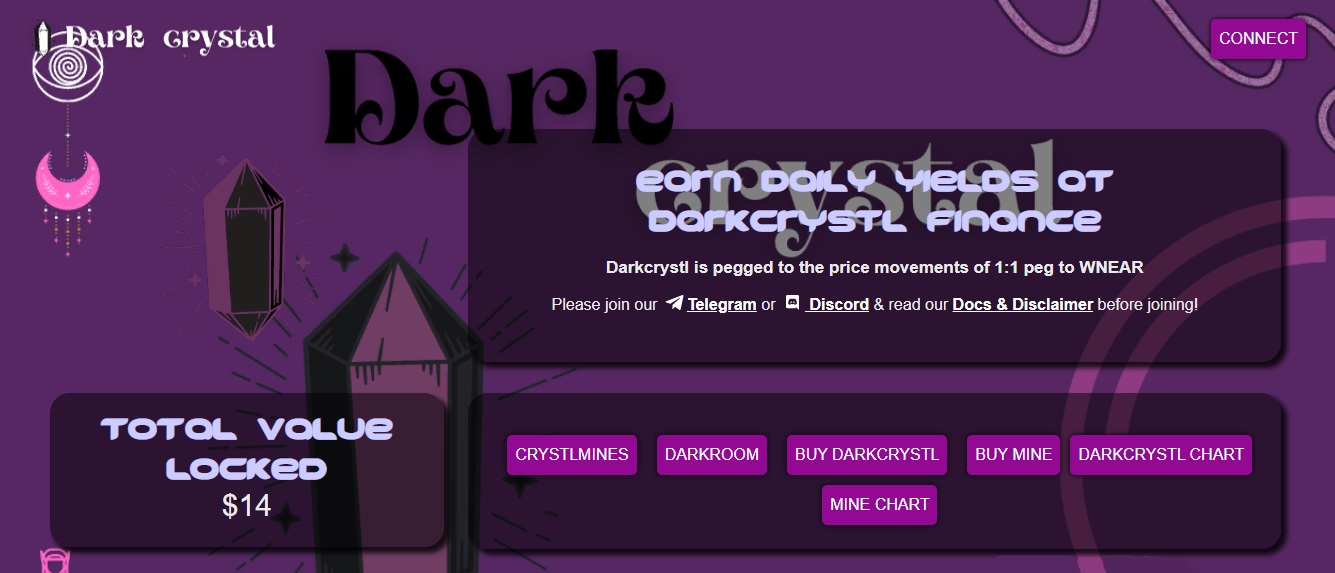Darkcrystl Finance - алгоритмический токен на блокчейне