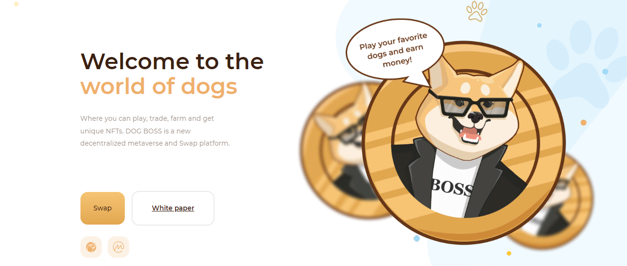 DOG BOSS - метавселенная с удобными функциями для работы с NFT