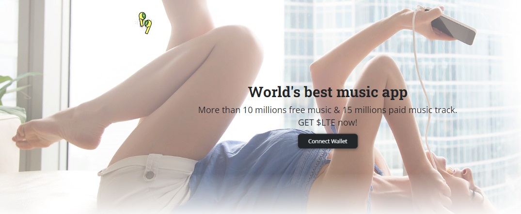 Listen To Earn - a project that gives awards for listening to music