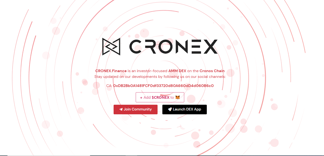 CRONEX Finance - ориентированная на инвесторов платформа