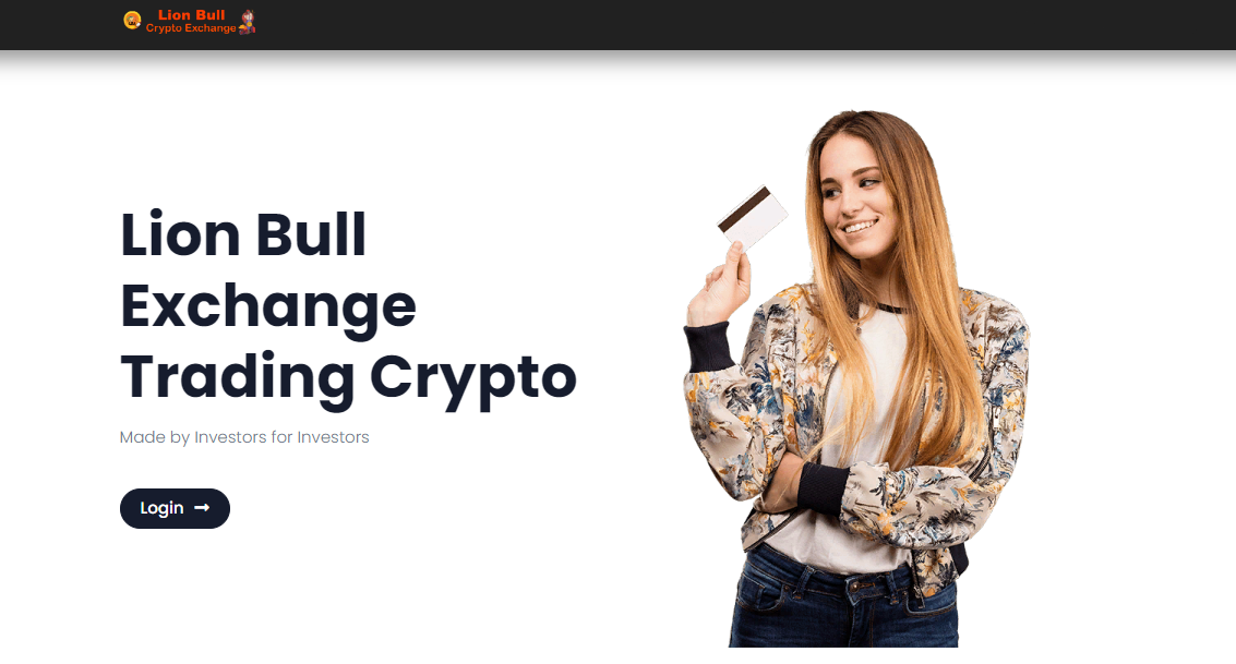 Lion Bull Exchange - crypto exchange for exchange, rates and other functions
