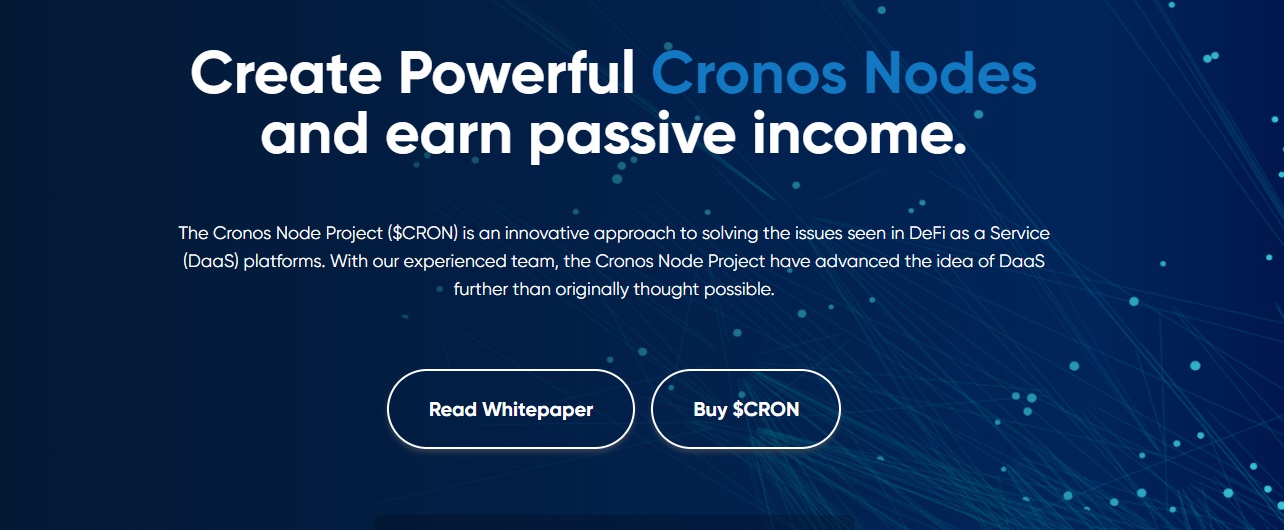 CronosNode - innovative approach to solving problems on the blockchain
