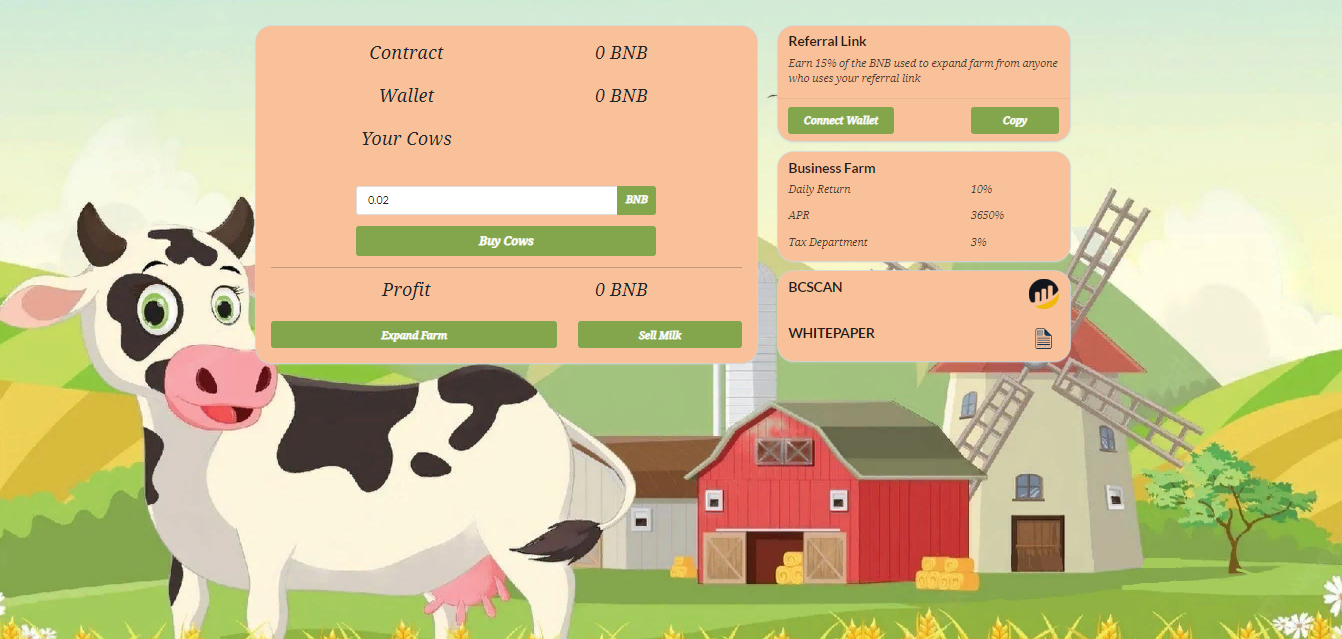 MilkFarm MilkFarm - pool with rewards for participants