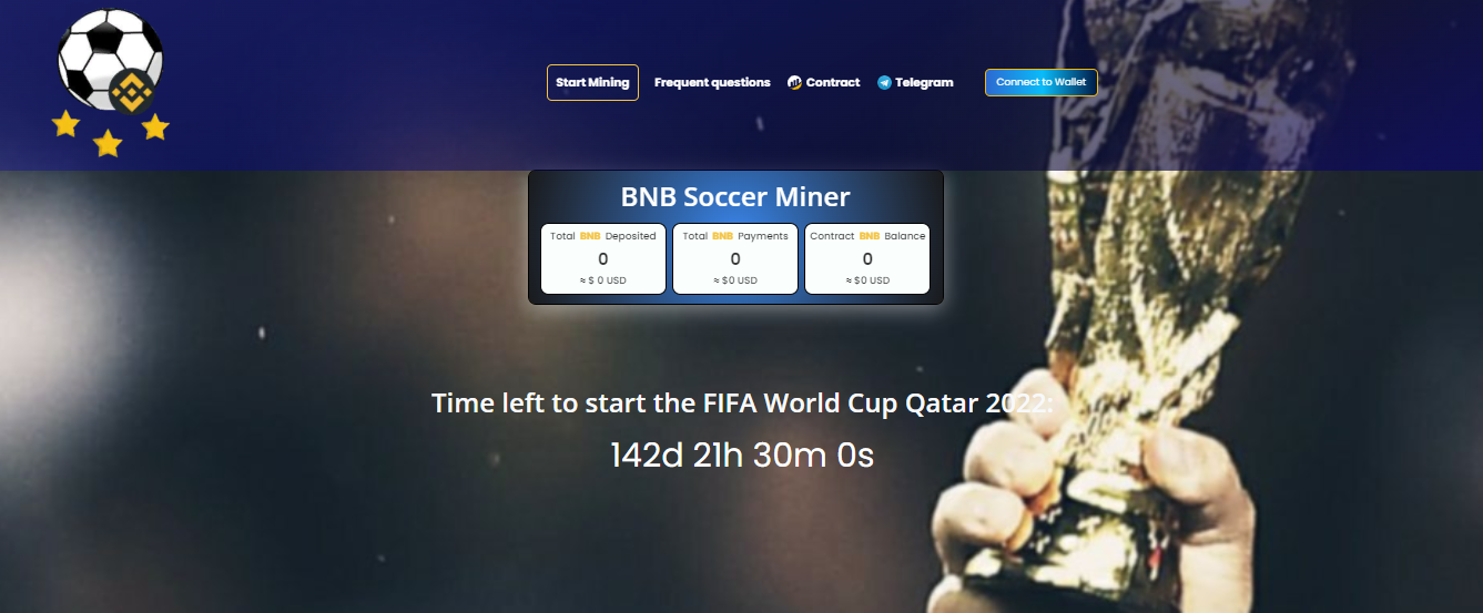 BNB Soccer Revolution BNB Soccer Revolution - получайте постоянные дивиденды на блокчейне