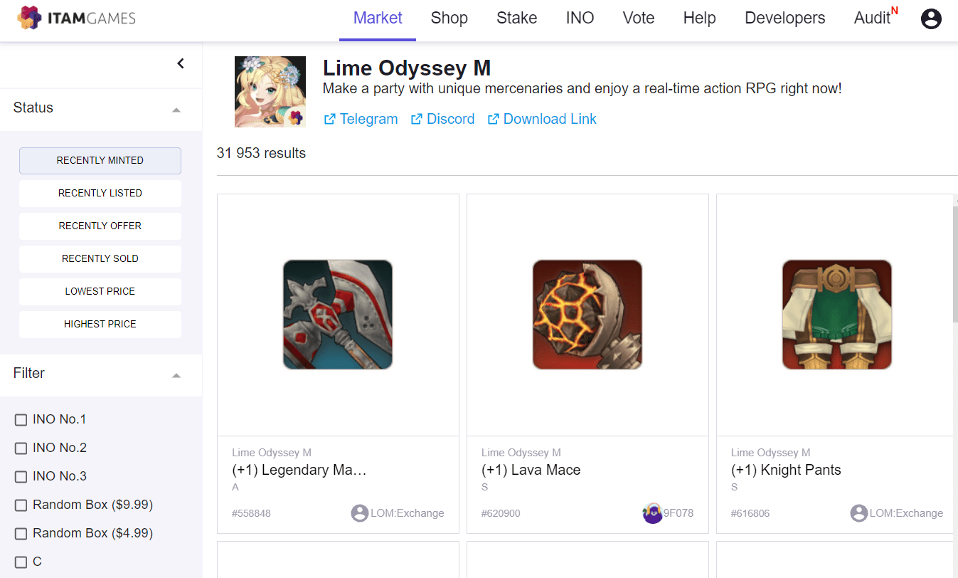 itam.games dapp.png ITAM STORE dapp