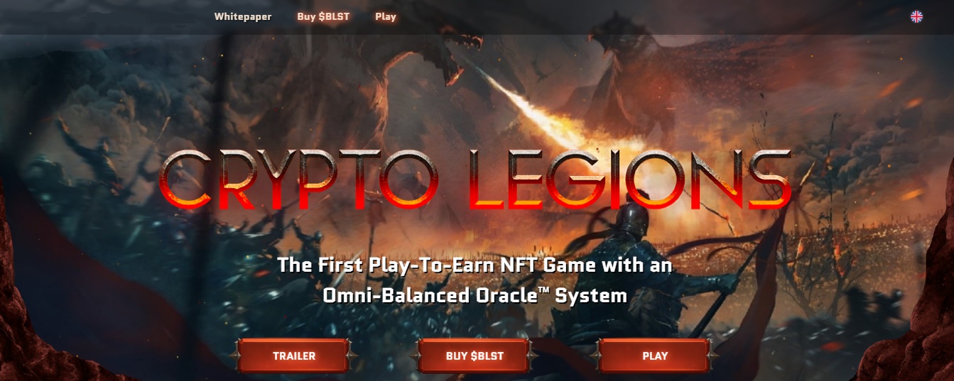 Crypto Legions Bloodstone - игровая площадка с наградами