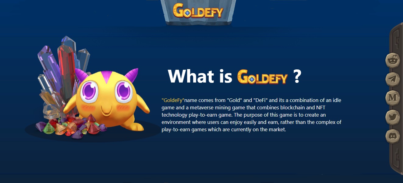 GoldeFy - игровая платформа с разными играми и возможностями для заработка