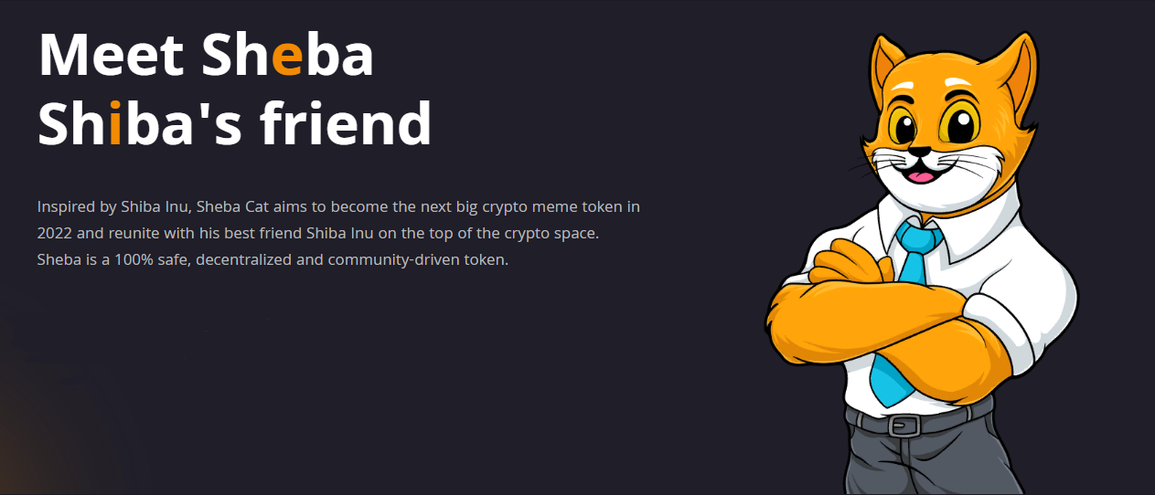 SHEBA - мем-токен с разными инструментами для работы