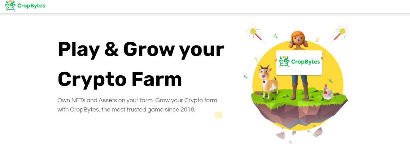 CropBytes - зарабатывайте токены и другие игровые предметы