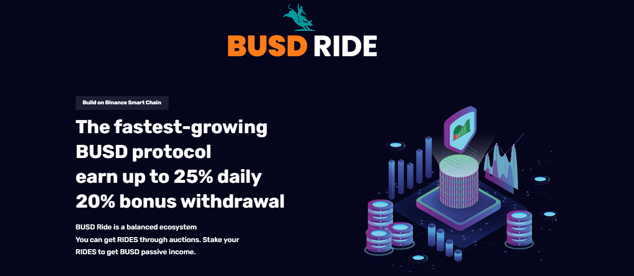 BUSDRIDE - a permanent income of dividends