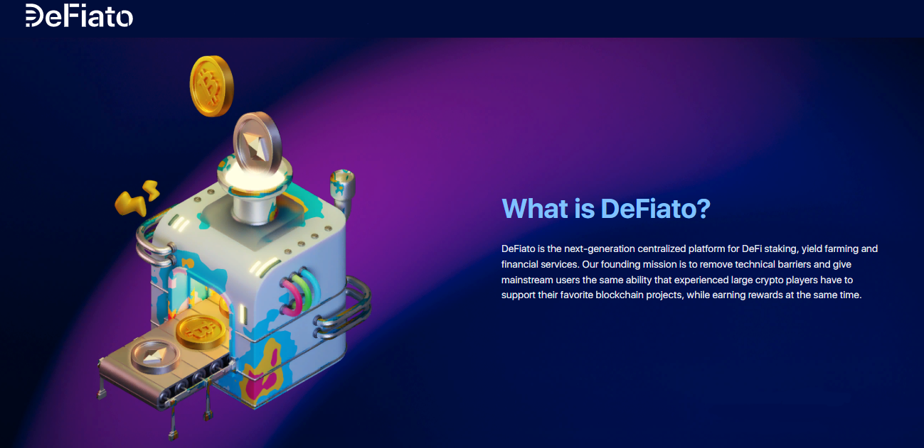 DeFiato - profitable features on the blockchain for using DeFi