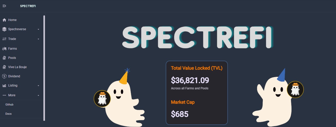 SpectreFi - a highly profitable farm on the blockchain