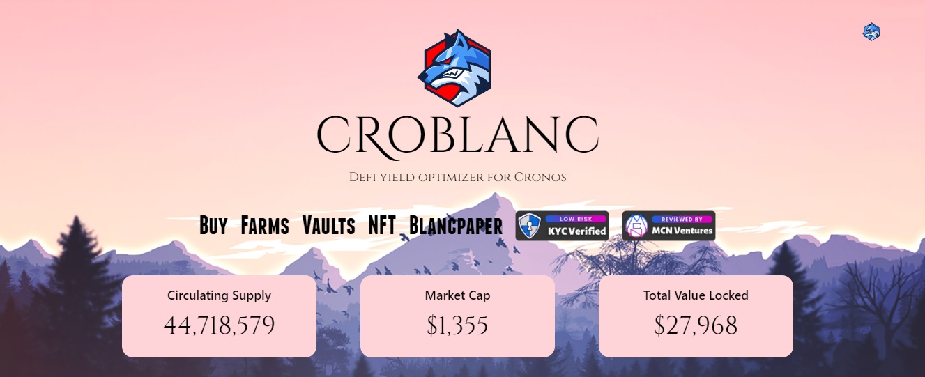 Croblanc - выгодный агрегатор для работы на блокчейне