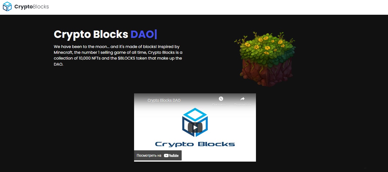 Crypto Blocks NFT Minter - набор выгодных функций на блокчейне