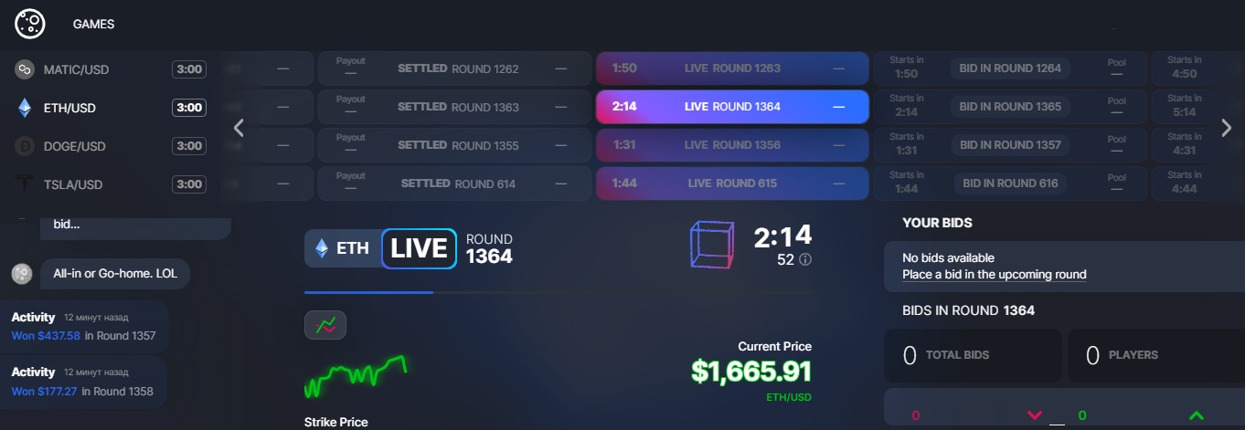 YOLOrekt - a platform for decentralized predictions