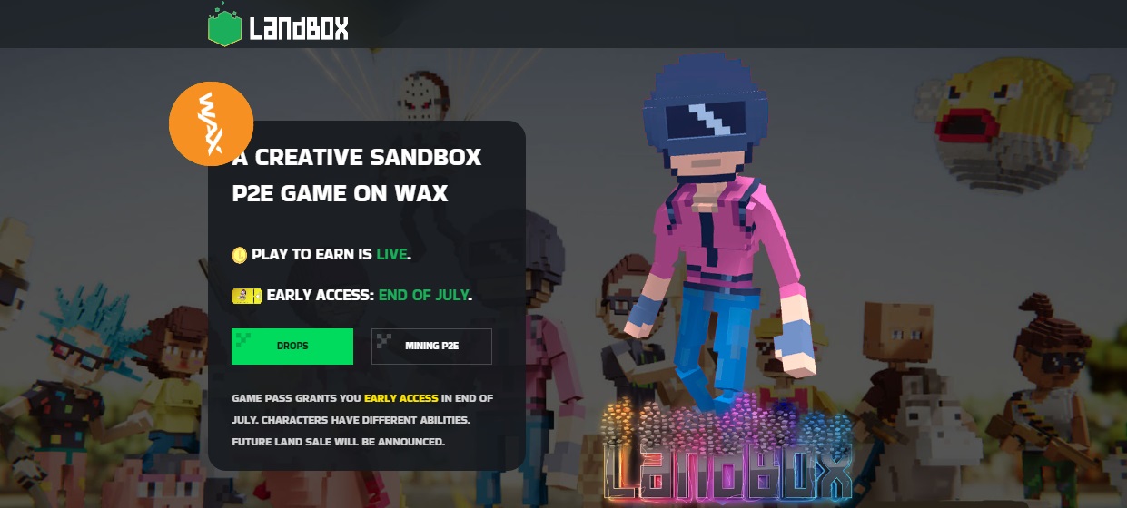 LandBox - метавселенная с наградами и приключениями