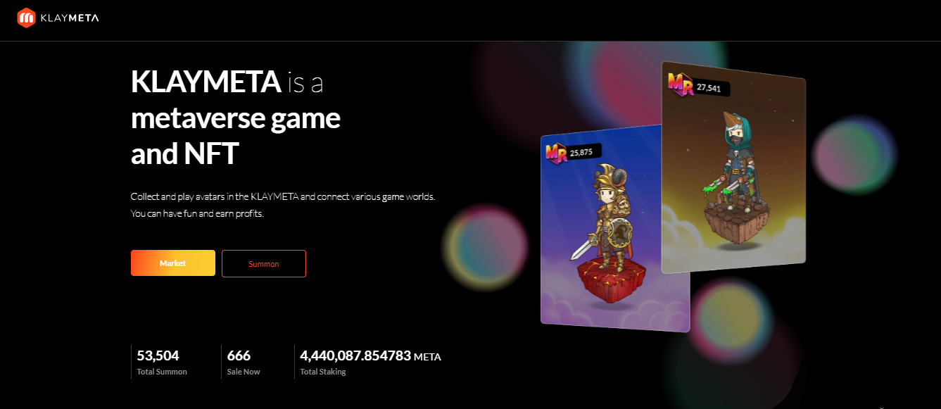 KLAYMETA - a game metaverse with different games