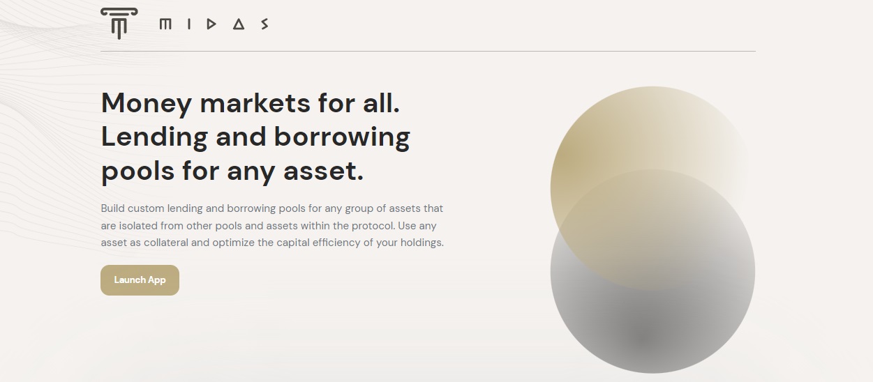 Midas Capital - децентрализованный финансовый протокол