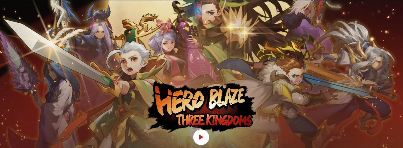 Hero Blaze: Three Kingdoms - a role-playing game on the blockchain with rewards