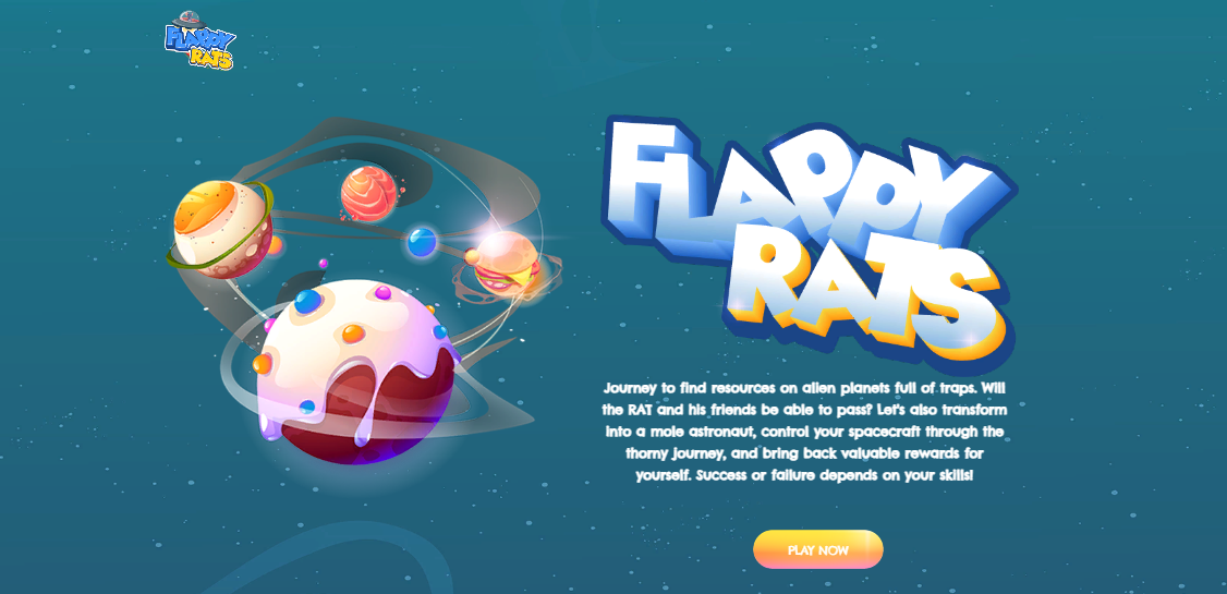 FlappyRats - путешествия по галактике и заработок токенов