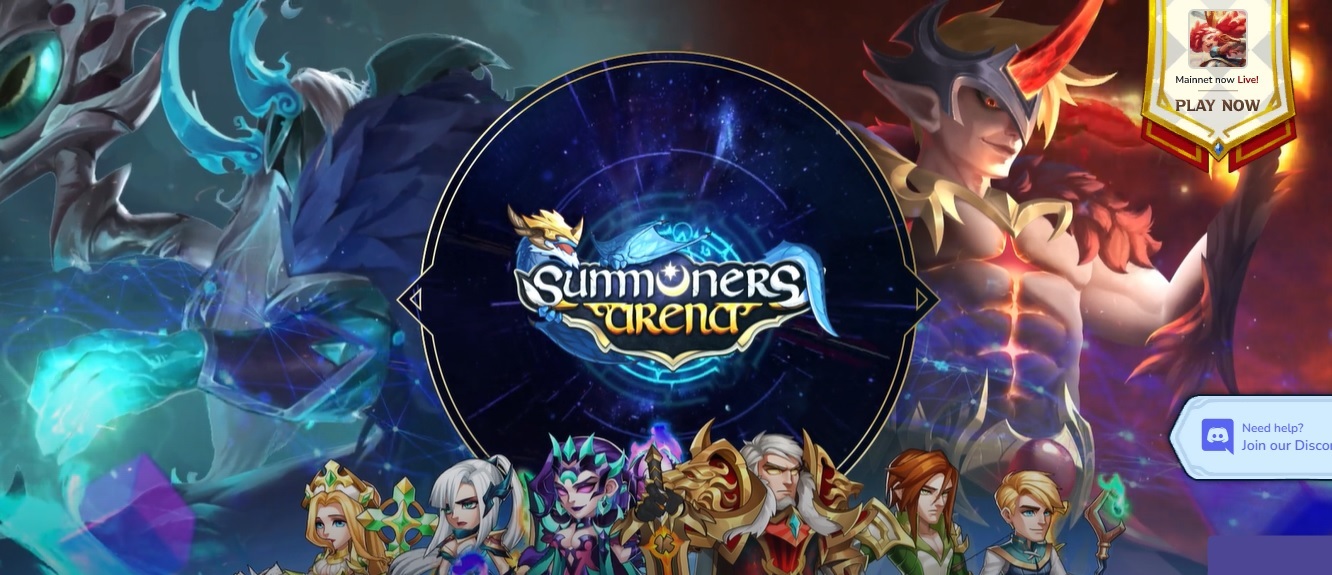 Summoners Arena - игровая вселенная с наградами и яркими боями