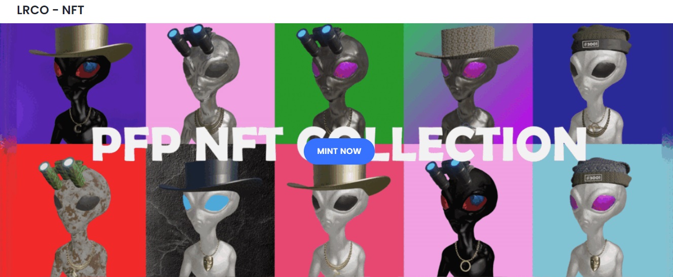 LRCO ALIEN PLANET LRCO ALIEN PLANET - collector's edition for participants on the blockchain