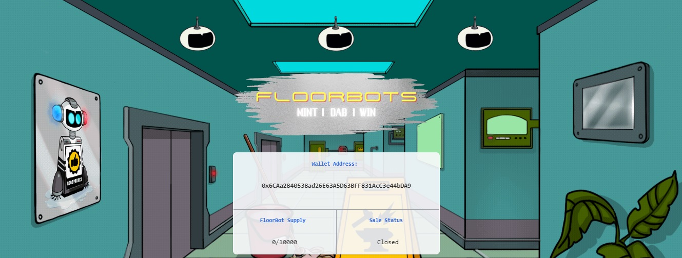 FloorBots - collector's edition on the blockchain