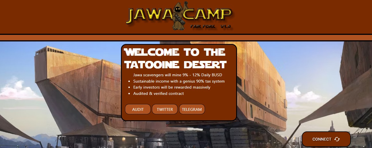 Jawa Camp v1.0 - a blockchain investment program