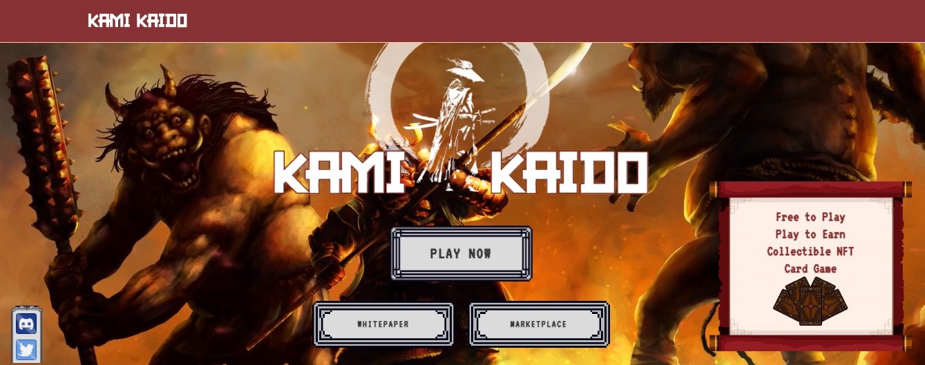 Kami Kaido - a game universe with NFT cards