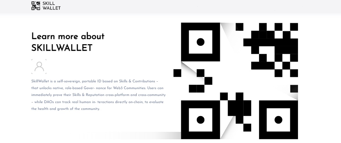 SkillWallet - a universal identifier on the blockchain