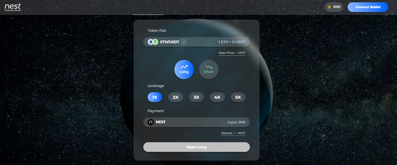 NEST FI BSC - various functions on the blockchain for users