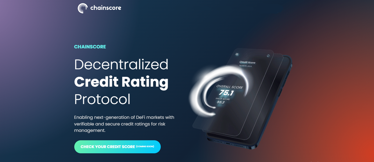 ChainScore - lending markets on the blockchain