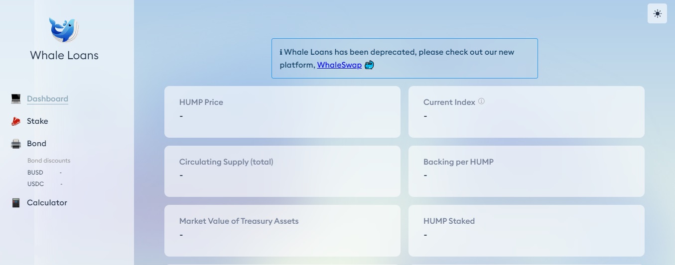 Whale Loans: enjoy profitable tools