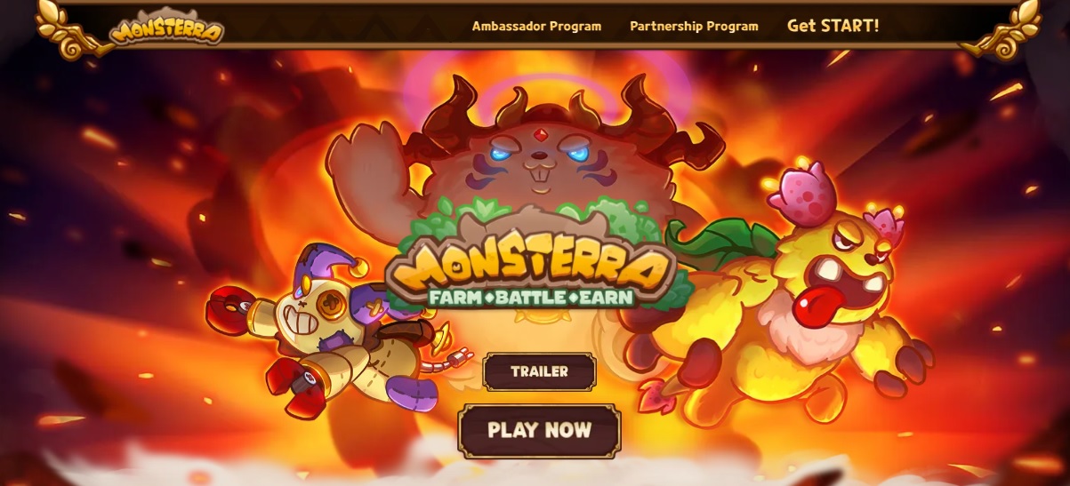Monsterra - free battles and earn tokens through the game