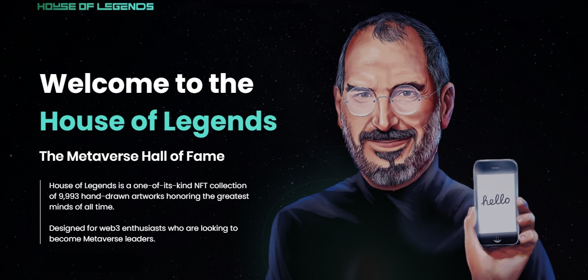 House Of Legends: buy NFT and participate in charity