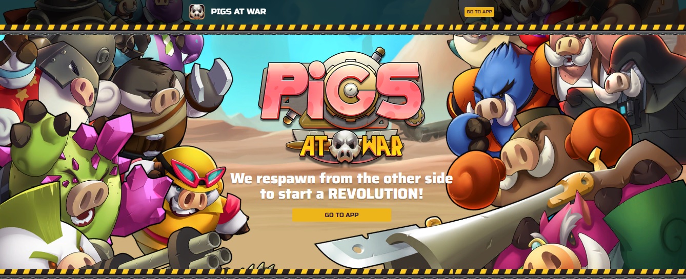 Pigs at War - a playground for battles and earnings