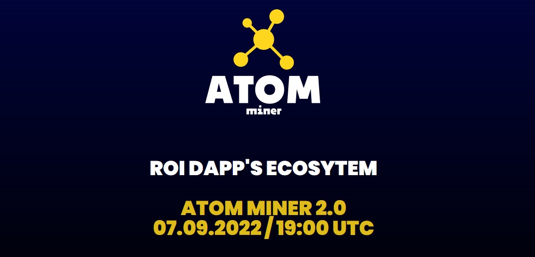 Atom Miner 2.0: получайте фиксированный награды через блокчейн