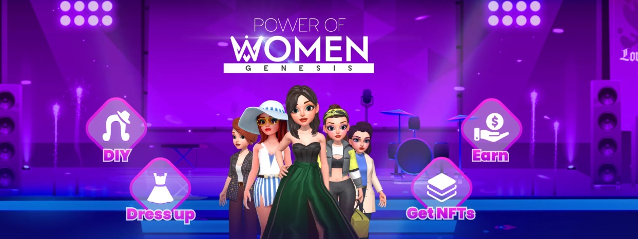 Power Of Women: Genesis - игровая NFT площадка