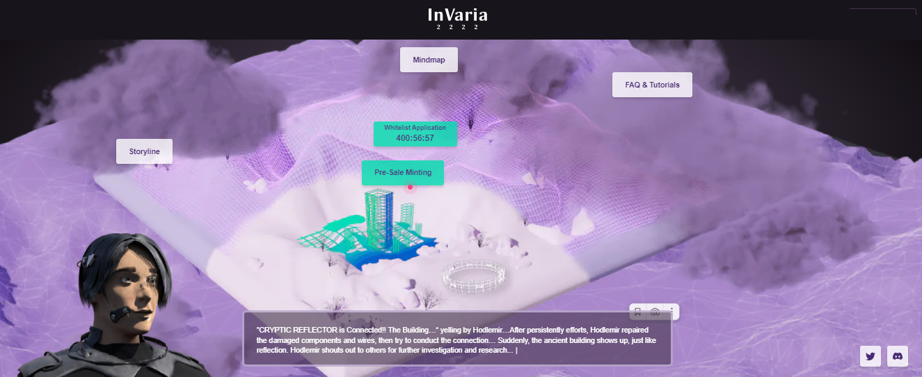InVaria 2222 - a project for working with crypto on the Ethereum blockchain