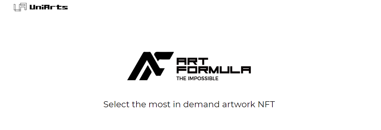 Art Formula - a project to work with NFT