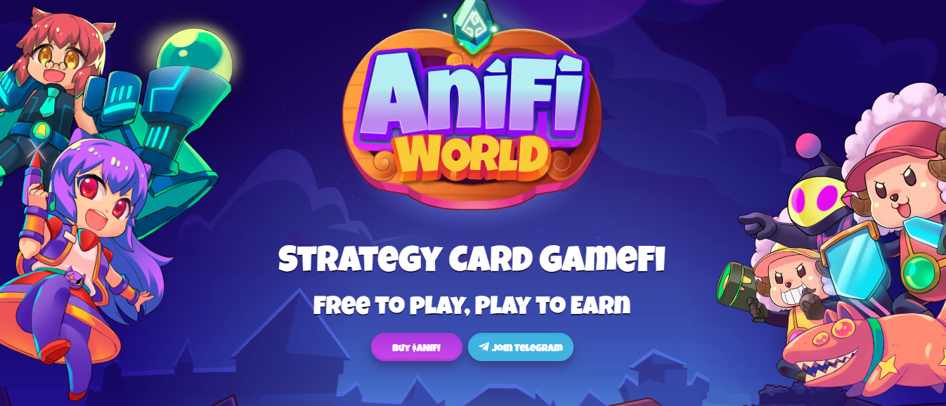 AniFi World - игровой мир на блокчейне