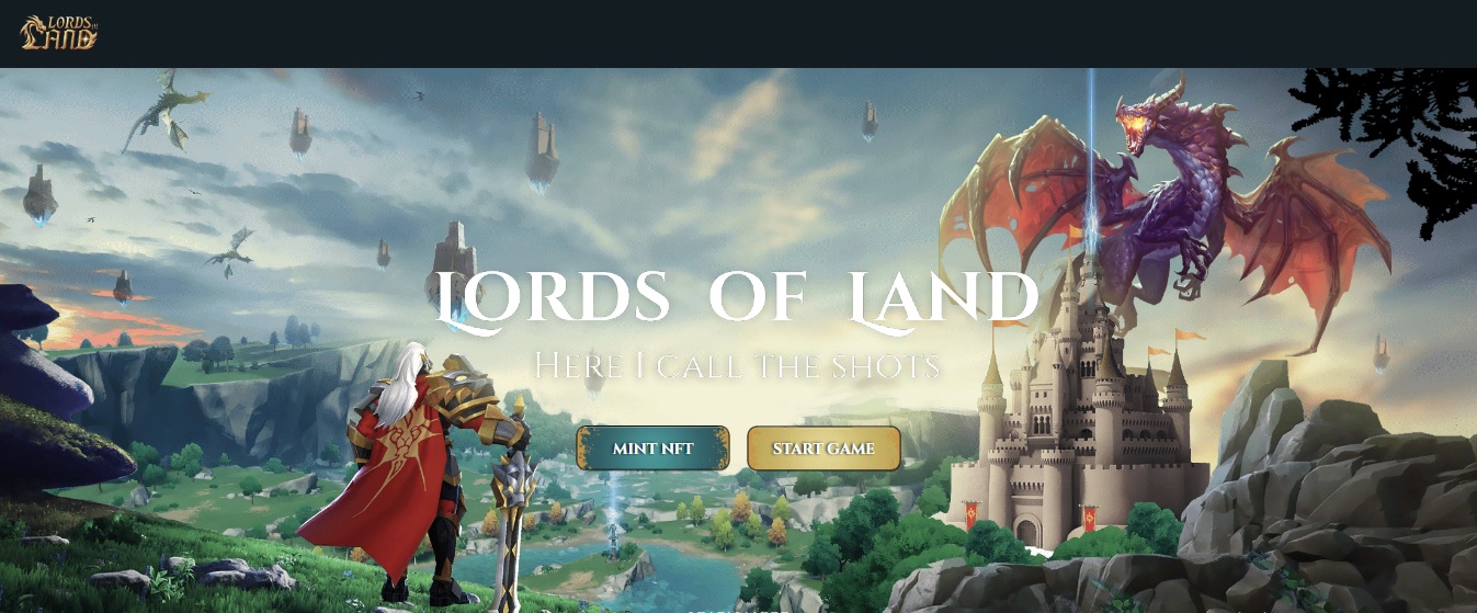 Lords of Land - a role-playing game on the blockchain