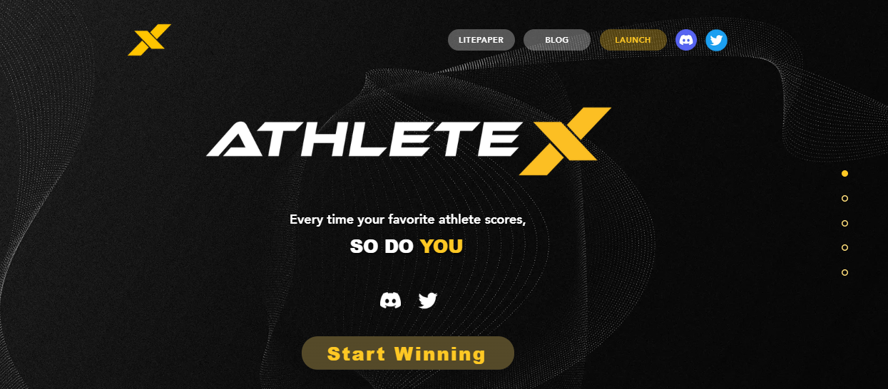 AthleteX - sports betting via blockchain